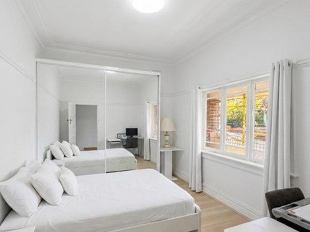 1 fully furnished bedroom in a recently updated 3 bedroom Rozelle terrace by appointment only