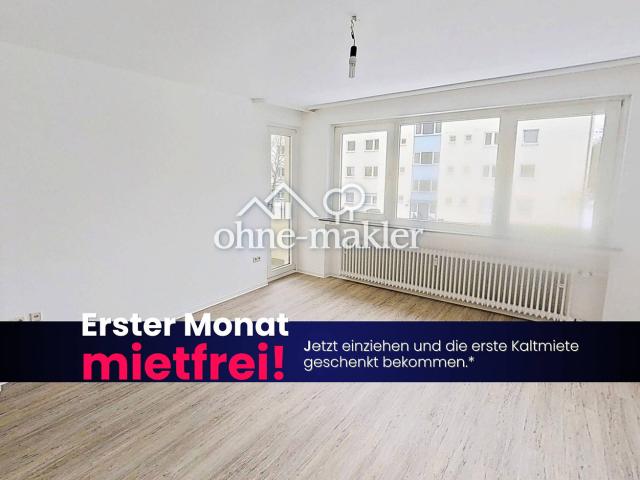 1 KALTMIETERLASS ALS EINZUGSGESCHENK*Gemütliche 3 Zimmer Wohnung mit BALKON und TAGESLICHTBAD