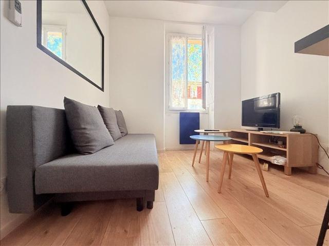 1 pièce Meublé 22,38 m² 2ème étage Colocation non autorisée