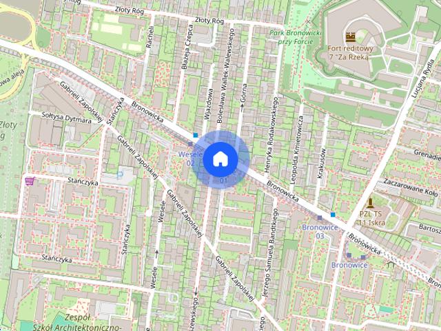 1 pokojowe, 25m2 Bronowice