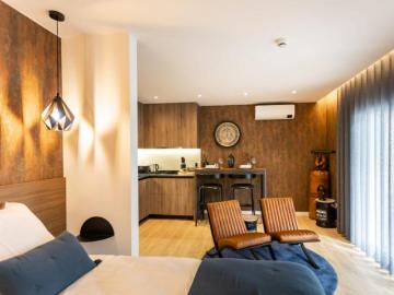Apartamento para alugar em Marinha Grande - Cozinha equipada