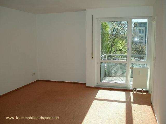 1 Raumwohnung mit Balkon in Striesen fast an der Uni Klinik