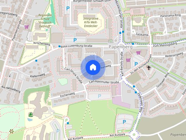 1 Raum Single Wohnung ab August zu vermieten