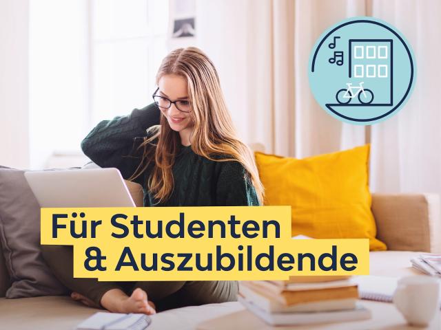 1 Raum Single Wohnung mit Balkon im 1.OG ab August 2026