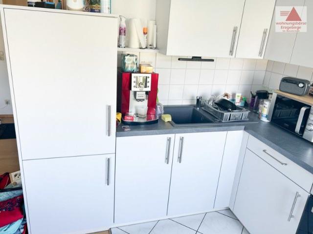 1 Raum Wohnung mit moderner Einbauküche in ruhiger Lage von Annaberg Buchholz!