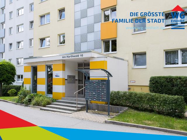 1 Raum Whg. ebenerdig erreichbar mit großem Balkon in Markersdorf!