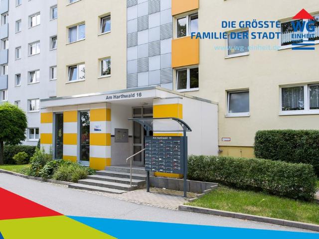 1 Raum Whg. ebenerdig erreichbar mit großem Balkon in Markersdorf!