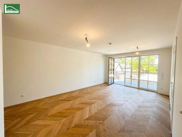 1. Reihe fußfrei Traumwohnung direkt an der Donau im exklusiven Wohngebäude!