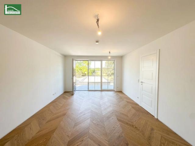 1. Reihe fußfrei Traumwohnung direkt an der Donau im exklusiven Wohngebäude!