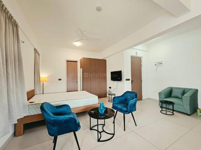 1 RK Apartment in Domlur Layout for rent Bengaluru. The reference number is 20942985