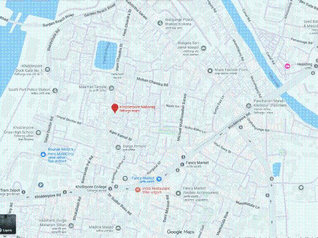 1 RK Independent House in Khidirpur for rent Kolkata. The reference number is 21203618