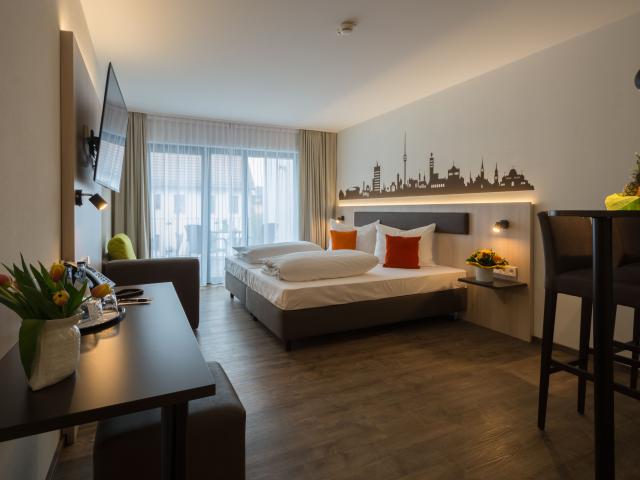 1 room apartment at Filderstadt S Bahn station
