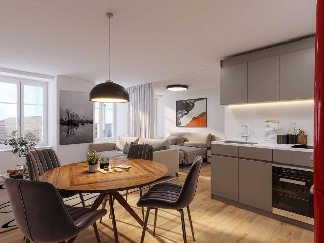 1½ room apartment – Where history meets living quality