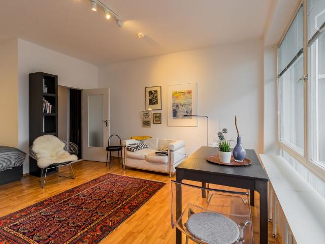1 room apartment with kitchen, bathroom, balcony and parking space in Schöneberg, Berlin Amsterdam Apartments for Rent