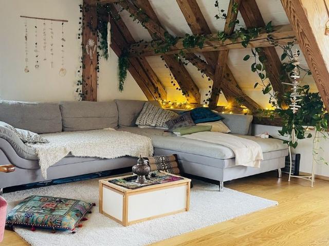 1 ROOM ATTIC APARTMENT IN HÜTTEN ZH, FURNISHED, TEMPORARY