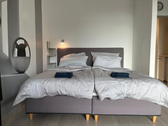 1 room by the Rhine and Shopping Mall with Private Parking