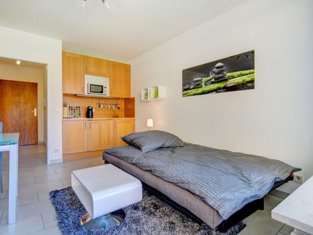 1 room studio apartment with in house pool
