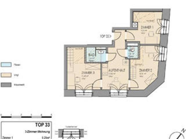 1 Schlafzimmer Wohnung Oberösterreich Oberösterreich 105055360