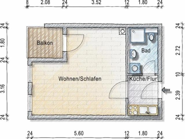 1 Schlafzimmer Wohnung Fürth Deutschland 103340309