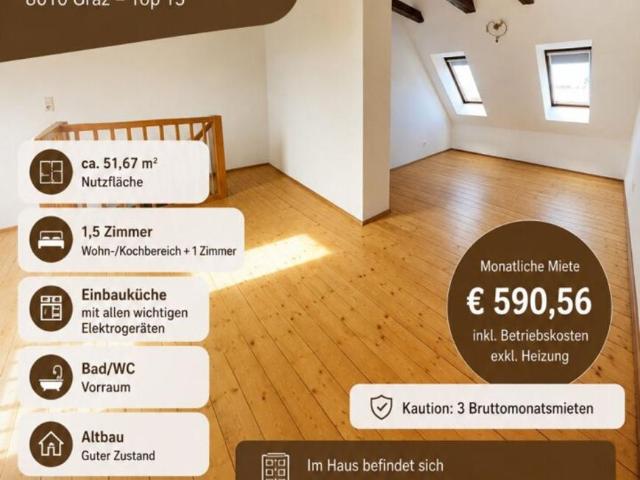 1 Schlafzimmer Wohnung Steiermark Steiermark 105227353