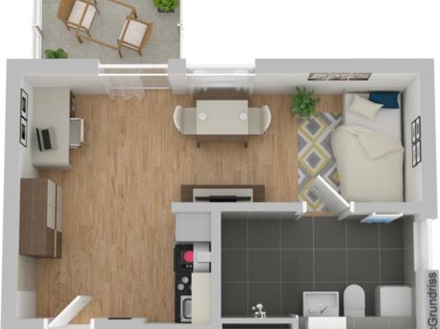 1 Schlafzimmer Wohnung Weiden Deutschland 100338226