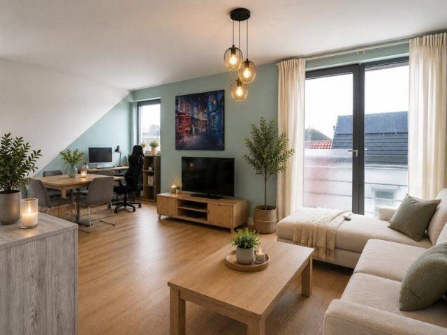 1 SLAAPKAMER APPARTEMENT TE HUUR IN WACHTEBEKE