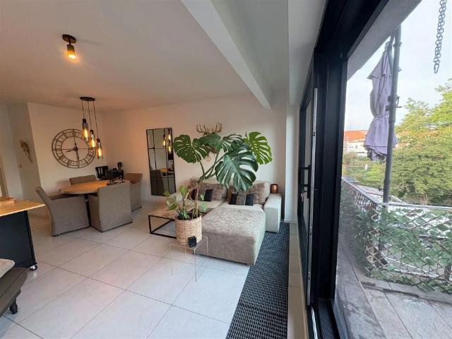 1 slaapkamerappartement met dressing en zonnig terras