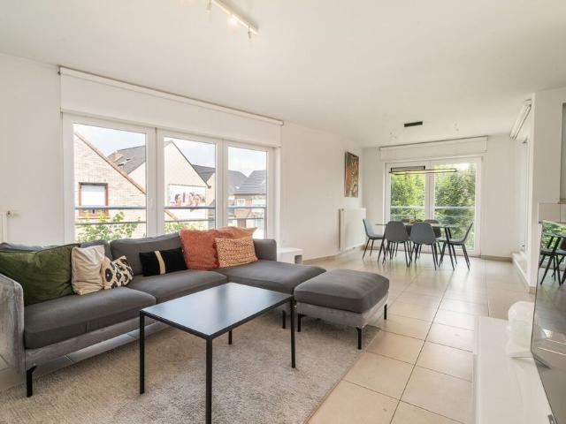 1 slaapkamerappartement met terras en garagebox te huur in Kalken