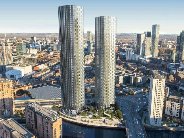 1 Trinity Way, Greater Manchester, M3 1 bed apartment to rent £2,000 pcm £462 pw