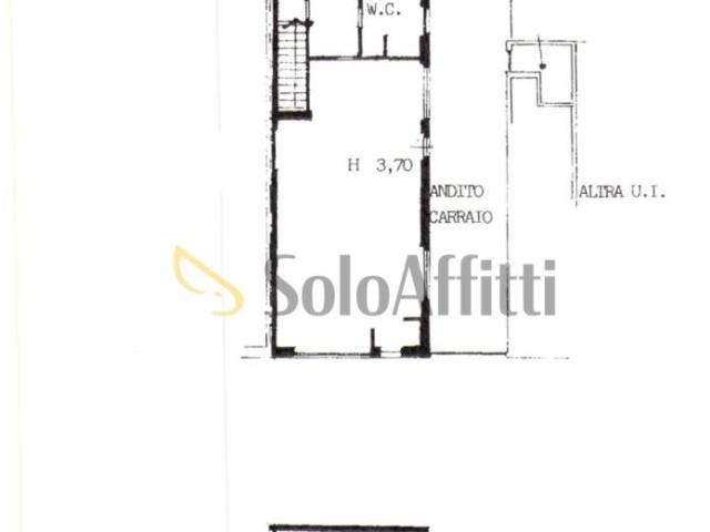 1 vetrina Viale Guglielmo Marconi 11 bilocale 115mq