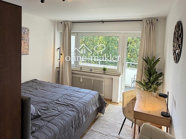1 WG Zimmer in Innenhoflage zentrumsnah inkl. EBK und möbliert