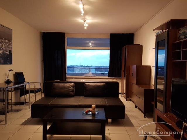 1 Zi.Whg möbliert, 6. OG, Balkon, Nähe Hauptbahnhof