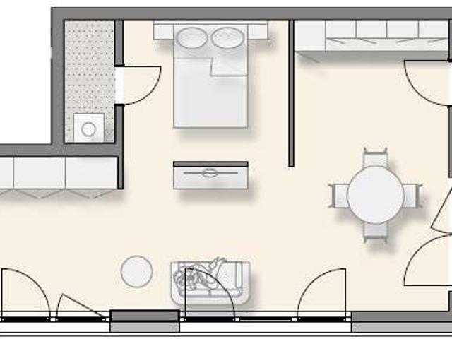 1 Zi. Wohnung 2.OG | Neubautraum 4living Weinsberg
