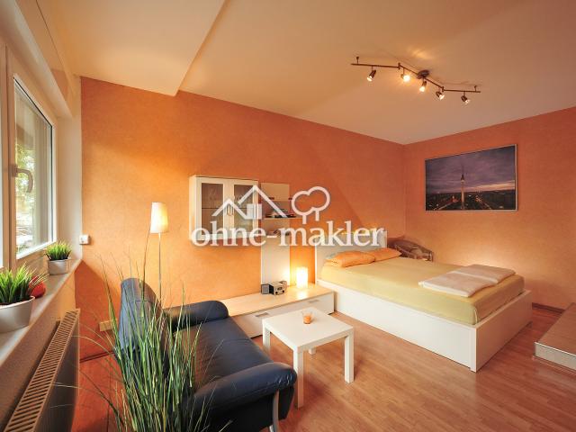 1 Zi. Wohnung, Uni und City Nähe, PKW Stellplatz, vollmöbliert, an der Spree, sofort beziehbar