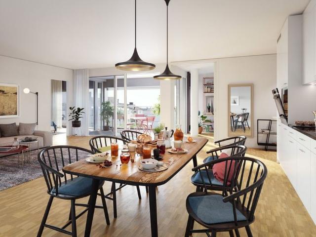 1 Zimmer, 41 m², 1. Stock