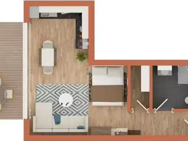 1 Zimmer 45 m² 600 € Kaltmiete Wohnungen in Schnaittach