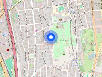 Scheideggstrasse, Enge, Rieterplatz - Balkon