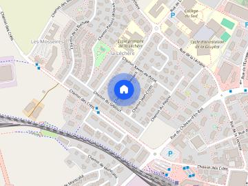 Chemin Paul-Messerli, Bulle, Greyerzbezirk, Kanton Freiburg