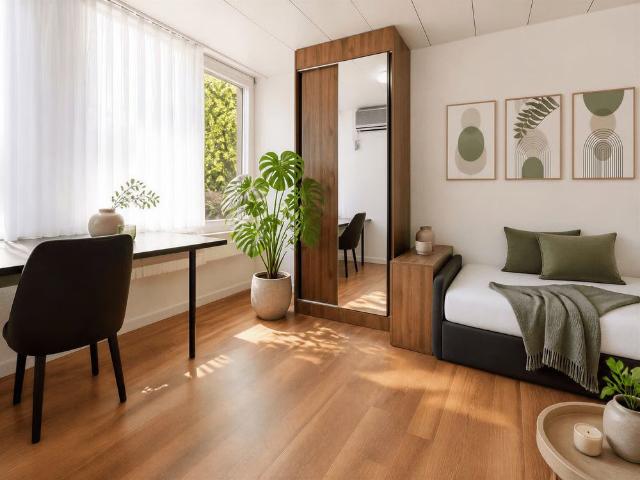 1 Zimmer, 15 m²