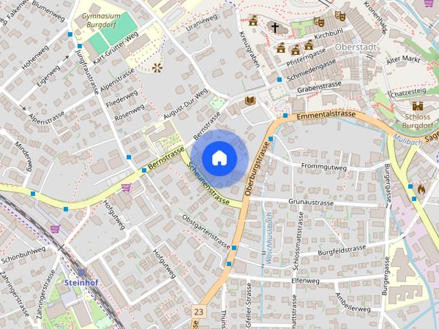 1 Zimmer, 195 m², 3. Stock