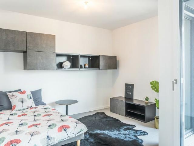 1 Zimmer, 21 m², 3. Stock