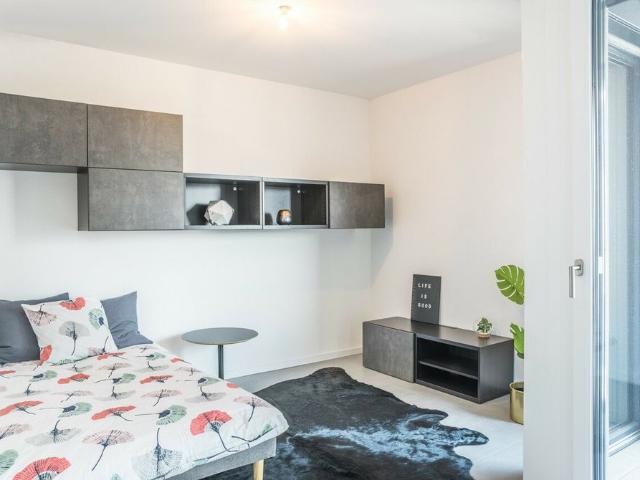 1 Zimmer, 21 m², 4. Stock