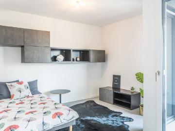 1 Zimmer, 21 m², 5. Stock