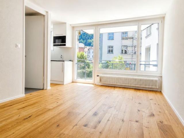 1 Zimmer, 22 m², 3. Stock