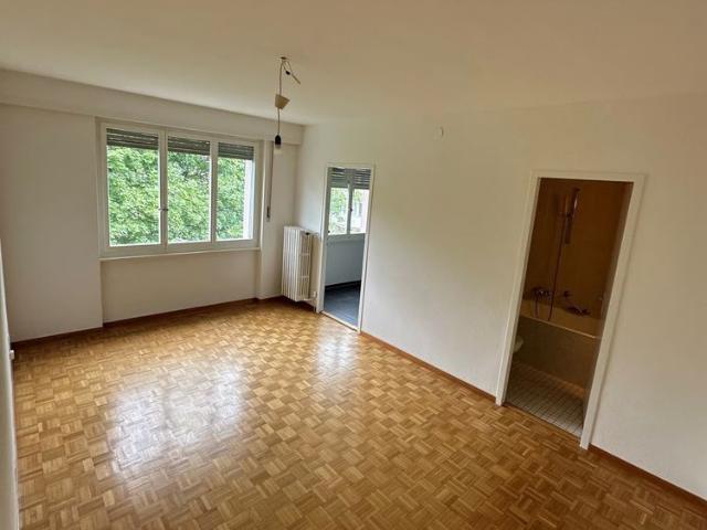1 Zimmer, 27 m², 3. Stock