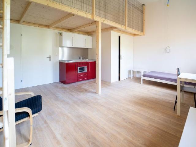 1 Zimmer, 26 m², 1. Stock
