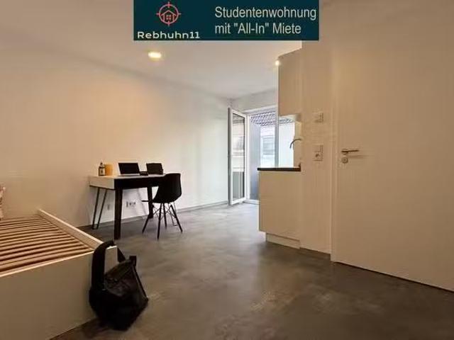 1 Zimmer 26 m² 599 € Kaltmiete Wohnungen in Augsburg