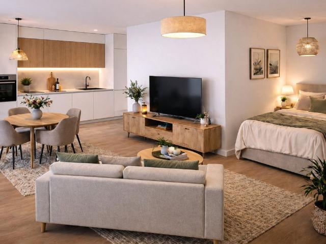 1 Zimmer, 28 m², 1. Stock