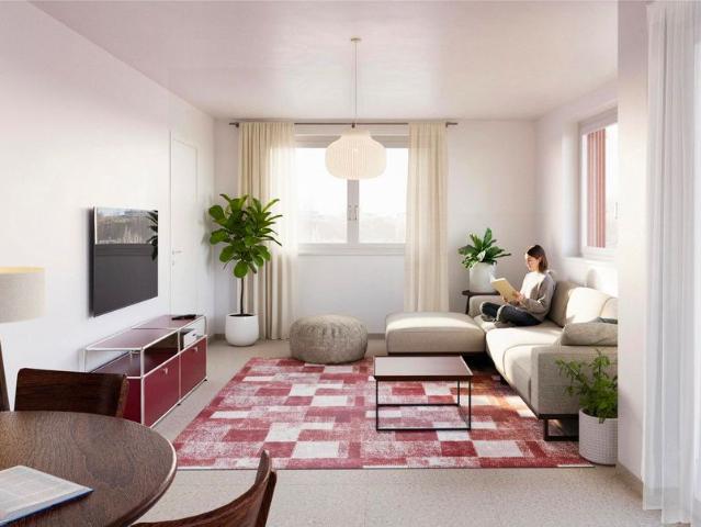 1 Zimmer, 29 m², 2. Stock