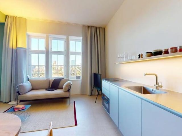 1 Zimmer, 33 m², 3. Stock